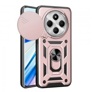 Techsuit - CamShield sorozat - Xiaomi Redmi 14C / Poco C75 - Rózsaarany tok