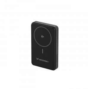 Wozinsky WLWP-10KA0Y3S 22.5W PD Qi2 10000 mAh powerbank támasztékkal, 1x USB-A, 1x USB-C - fekete-13