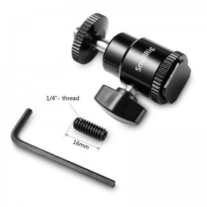 Smallrig 761 gömbfejes vakupapucs adapter-4