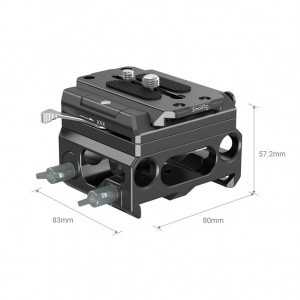 Smallrig Lightweight Baseplate With Dual 15mm Rod Clamp-1