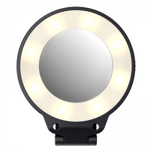 JJC MSL-1 mágneses Selfie LED lámpa, fekete-1