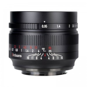 7Artisans 50mm F0.95 APS-C objektív Canon M