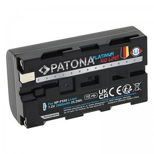 Patona Platinum USB-C Sony NP-F550 F330 F530 F750 F930 F920 akkumulátor-1