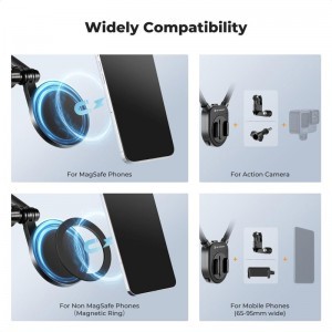 K&F Concept Magnetic Neck Mount For Phone & Action Camera-1