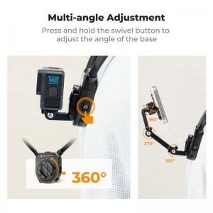 K&F Concept Magnetic Neck Mount For Phone & Action Camera-3