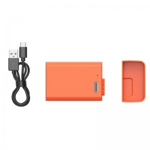 Smallrig 4967 EN-EL25 USB-C Rechargeable Camera Battery (Orange)-6