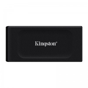 Kingston XS1000 Hordozható SSD, USB 3.2 GEN 2 2TB (fekete)