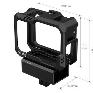 Smallrig 3083 Black Cage For GoPro Hero 12 / 11 / 10 / 9-2