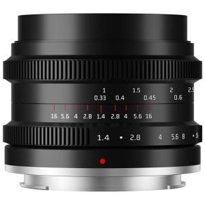 7artisans 35mm f1.4 MK II Nikon (Z mount) Full-Frame fekete