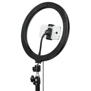 Hama LED körlámpa "Spotlight Steady 120 II" állvány, okostelefonhoz-2