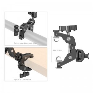 Smallrig 4766 Desktop Magic Arm with Crab Clamp Kit-2