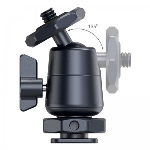 Smallrig 2948 mini gömbfej levehető vakupapuccsal (2db)-1