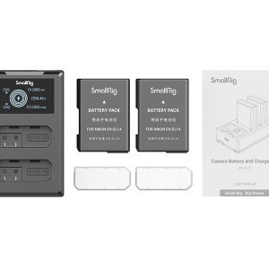 Smallrig EN-EL14 akku és akkutöltő szett 3819-11