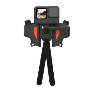 TELESIN Motorcycle Helmet Chin Mount for Action Cameras-1
