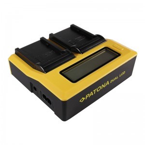 Patona Dual LCD USB töltő Panasonic (VWVBD29, VWVBD58)-1