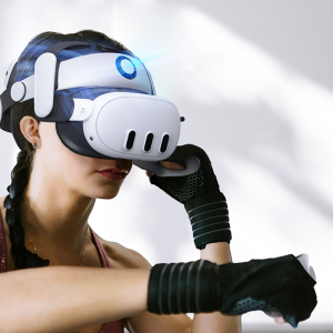 BoboVR S3 Pro tehermentesítő pánt Meta Quest 3 VR szemüveghez + B100 külső akkumulátor - fehér és fekete-4