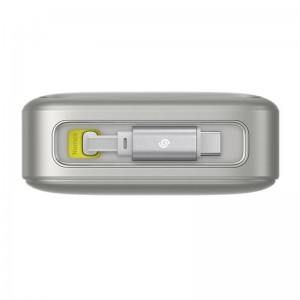 Powerbank Baseus OS Free2Pull 20000mAh 30W + kábel (szürke)-3