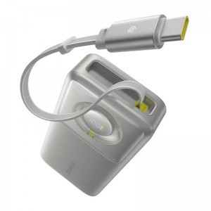 Powerbank Baseus OS Free2Pull 20000mAh 30W + kábel (szürke)-5