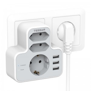 Tessan fali aljzat, elosztó TS-327 USB porttal