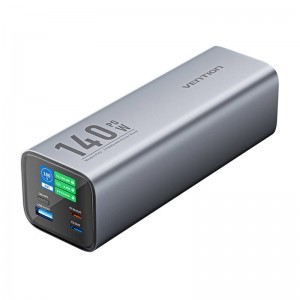 Powerbank Vention LED kijelző 27000mAh 140W FHVH0 (szürke)
