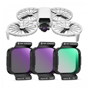 K&F Concept DJI Flip 3 darabos szűrő készlet (CPL+ND8+ND16)