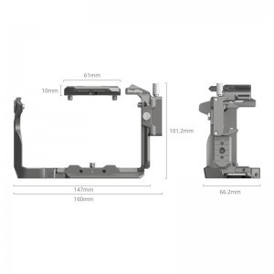 Smallrig 4770 Hawklock Quick Release Cage Kit Sony FX3/FX30-1