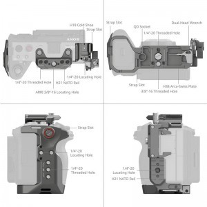 Smallrig 4770 Hawklock Quick Release Cage Kit Sony FX3/FX30-2
