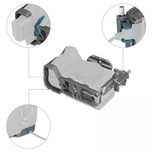 Smallrig 4770 Hawklock Quick Release Cage Kit Sony FX3/FX30-4