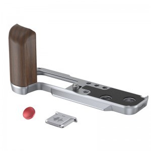 Smallrig 4804 Wooden L-Shape Grip for Fujifilm X100VI / X100V Silver-3