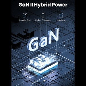 Ugreen - elosztó, fali töltő DigiNest Cube 7 az 1-ben CD268 (60113) - GaN, 2x USB-C, 2x USB, 3x AC, 2990W, 13A, PD65W - Fekete-12