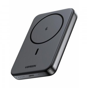 Ugreen - Vezeték nélküli Power Bank PB561 (25919) - MagSafe, Gyors töltés, 10000mAh, Type-C, PD20W, 5V/3A - Szürke-1