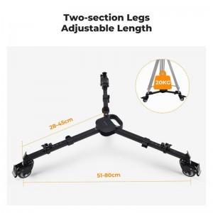 K&F Concept Tripod Dolly-2