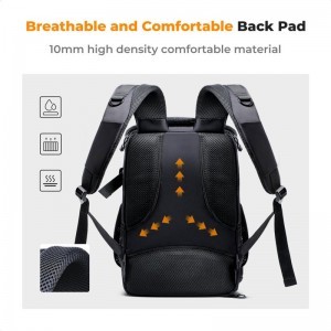 K&F Concept Travel hátizsák 25L szürke-1
