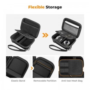 K&F Concept 1L Urban Wander 07 Sling táska (Fekete)-3