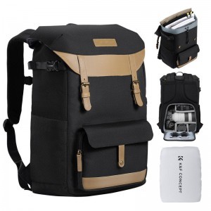 K&F Concept 20L Urban Wander 02 hátizsák (fekete)-1