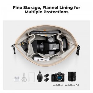 K&F Concept Small 5L Sling táska (narancssárga)-1