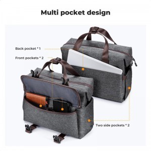 K&F Concept 8L Travel válltáska (sötétszürke)-3