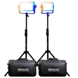  Dracast Pro sorozatú LED500 - Két színű 2 lámpás készlet