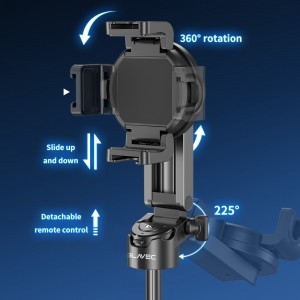 Blavec Aluminium Coco Mini P05 Magsafe tripod + távirányító + tartó 0,41 méter (SSCMP05-MTRHB041) fekete-1
