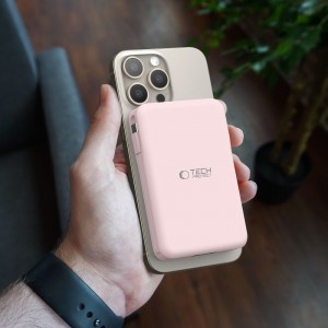 Tech-protect Pb31 Lifemag Magsafe Power Bank 10000mAh Rózsaszín-10