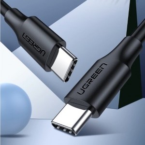 Ugreen USB-C – USB-C PD kábel 60W 1m fekete-2