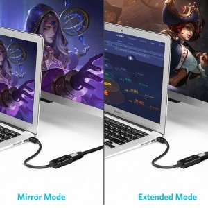 Ugreen mini DisplayPort - 4K HDMI átalakító, adapter (fekete)-2