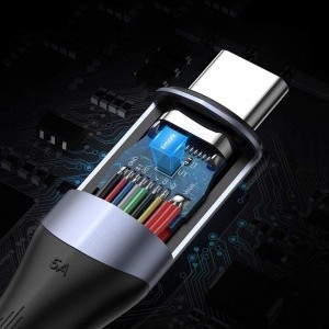 Ugreen US355 USB-C - USB-C 3.1 Gen.2, PD, 5A, 100W, 4K, 10Gbps, 1m (fekete)-1