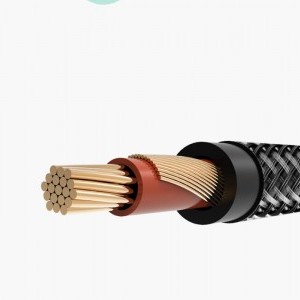 Ugreen AV127 3.5mm-es jack sztereó kábel 6.35mm TRS-hez - 3m (szürke)-2