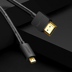 Ugreen HD127 Micro HDMI - HDMI kábel 4K 3D 1.5m fekete-2