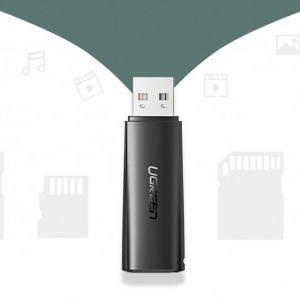 UGREEN CM264 TF/SD USB 3.0 kártyaolvasó fekete-1
