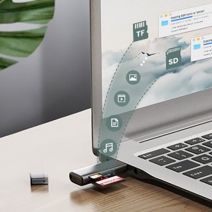 UGREEN CM264 TF/SD USB 3.0 kártyaolvasó fekete-4