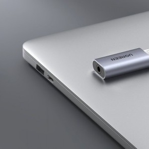 UGREEN CM383 USB - mini audio jack 3.5mm audio adapter, átalakító-2
