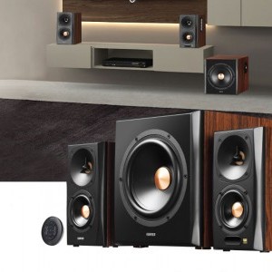 Edifier S360DB 2.1 hangszórók (barna)-3