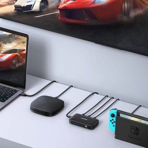 Ugreen CM332 3 az 1-ben HDMI kapcsoló 1.4, 4K, 30 Hz (fekete)-2